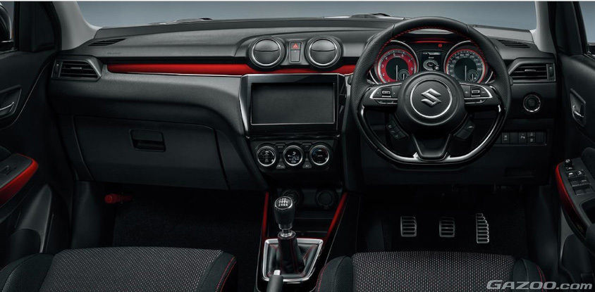 4代目スイフトスポーツ（ZC33S）の運転席