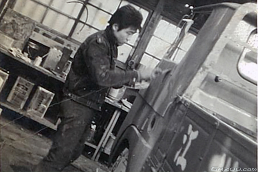 若かりし頃の雨宮勇美氏