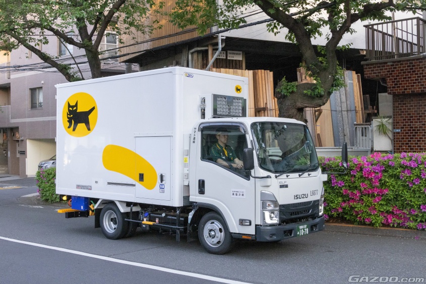 ヤマト運輸が導入したいすゞのエルフEV
