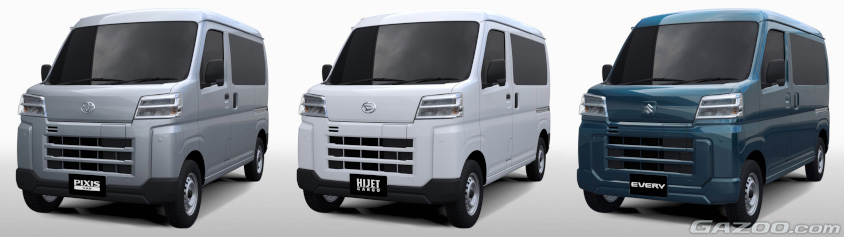 スズキとダイハツとトヨタが共同で開発したBEV商用軽バン