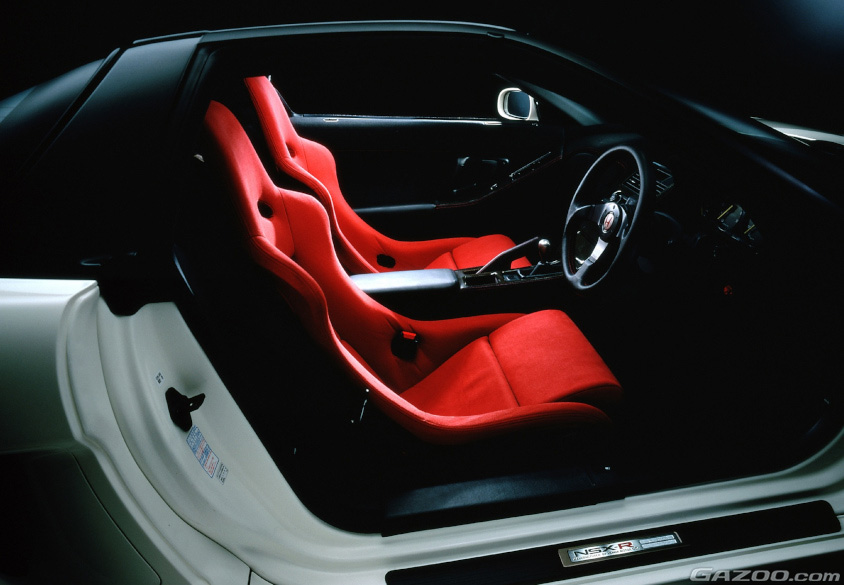 ホンダ・NSXタイプRのインテリア
