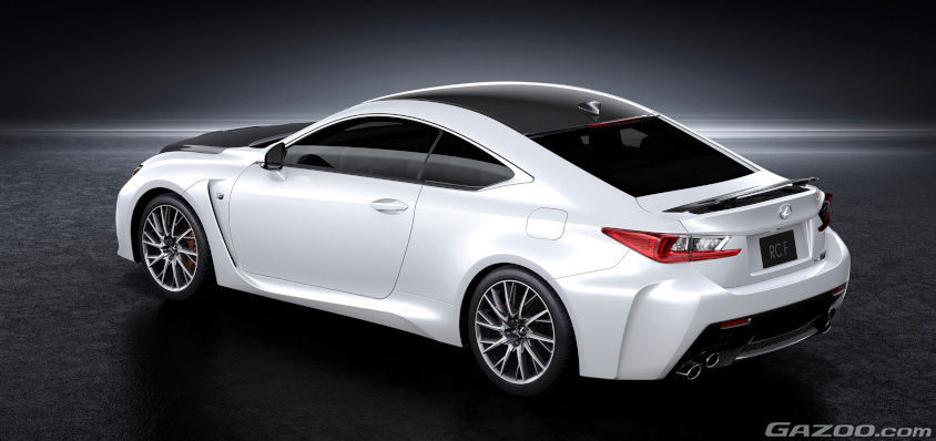 レクサス・IS Fの左サイド