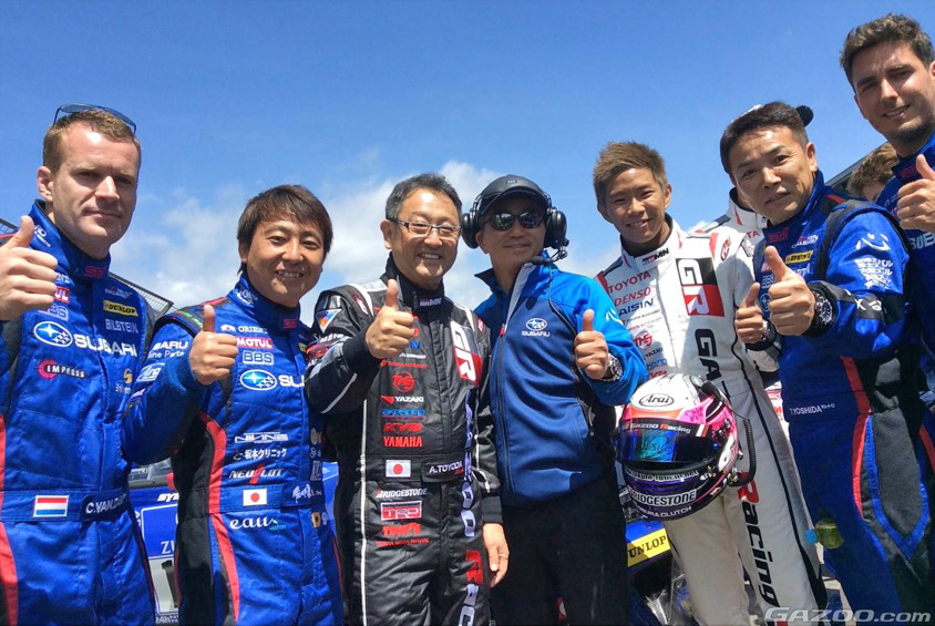 2014年のニュルブルクリンク24時間での吉田寿博氏