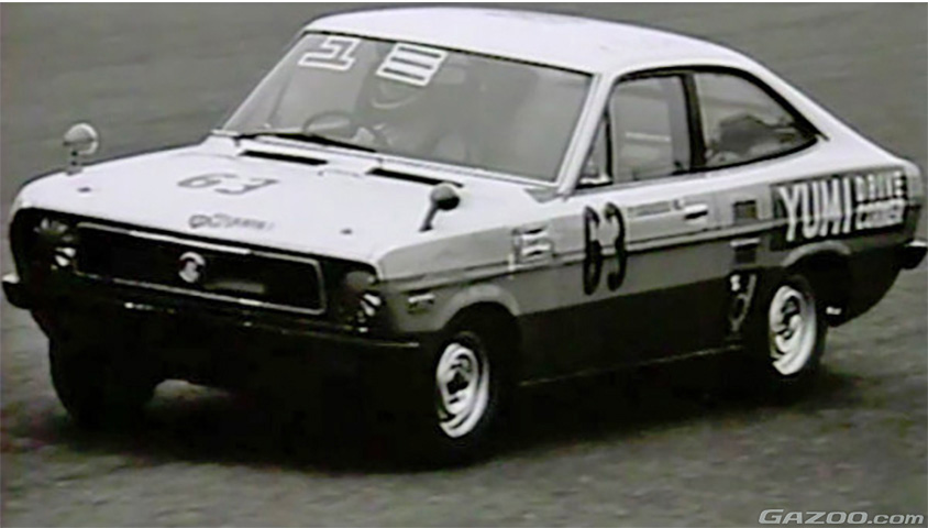 土屋圭市氏が「富士フレッシュマンレース」でドライブした日産・B110サニー