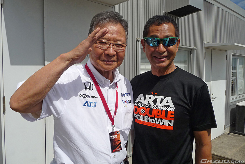 高橋国光氏と土屋圭市氏