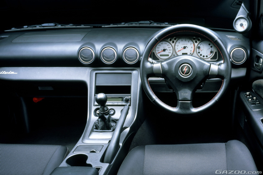 日産・S15型シルビア スペックRの運転席