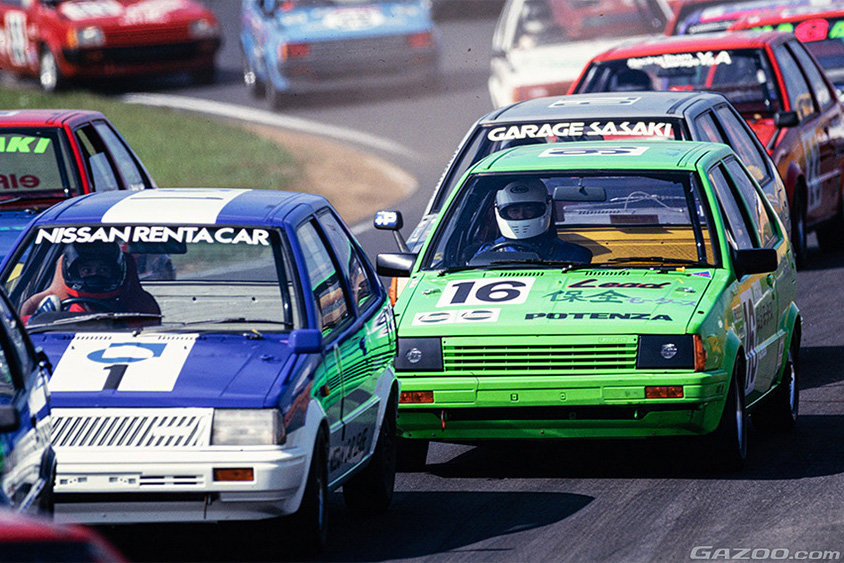 K10型マーチによるワンメイクレース