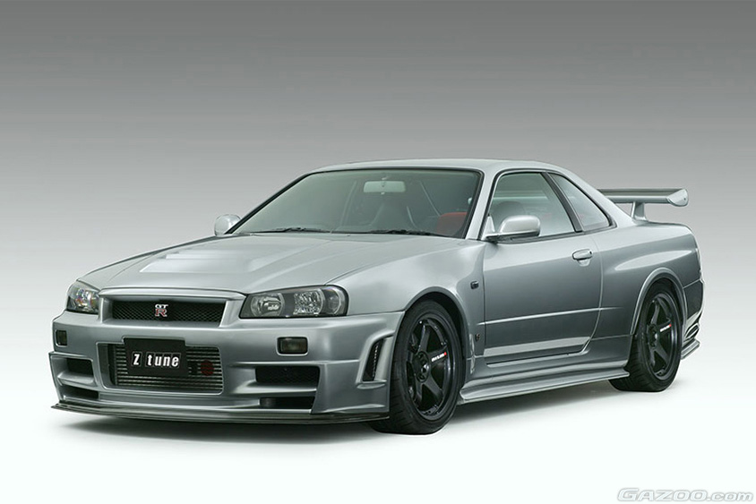 第二世代GT-Rの集大成となる『NISMO R34 GT-R Z-tune』(2004年)。