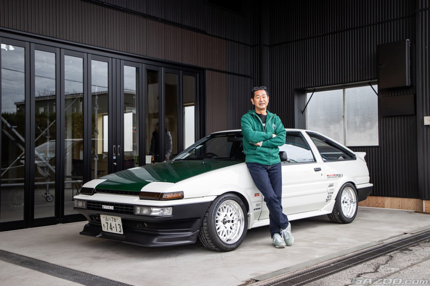 土屋圭市氏とAE86