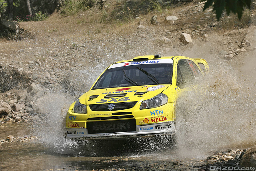 スズキ・ワールドラリーチームの「SX4 WRC」