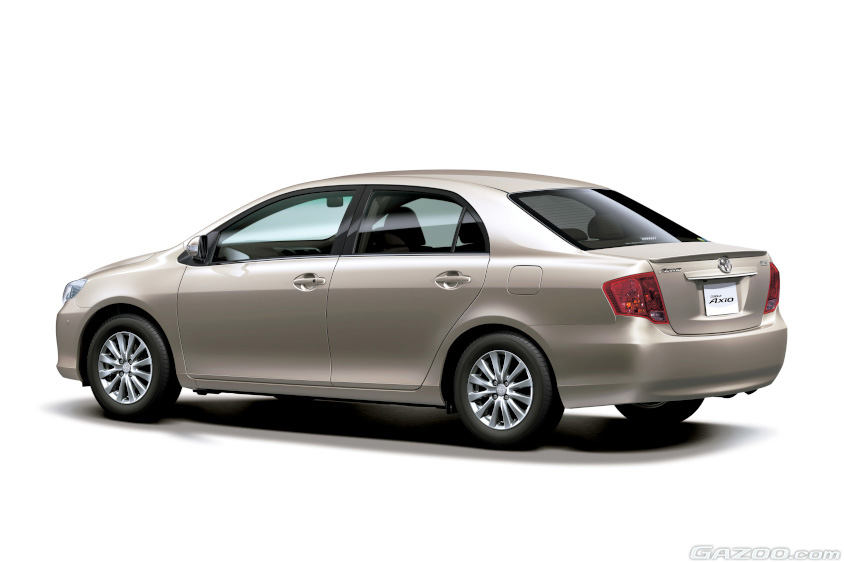 トヨタ・カロ―ラ（10代目）の国内仕様カローラアクシオのリヤ