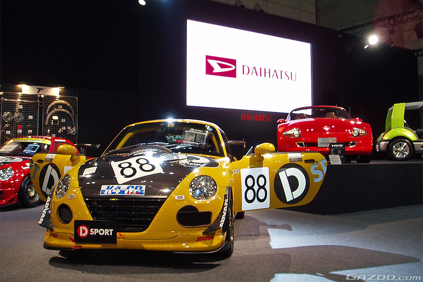 東京オートサロン2007に展示されたD-SPORTコペン
