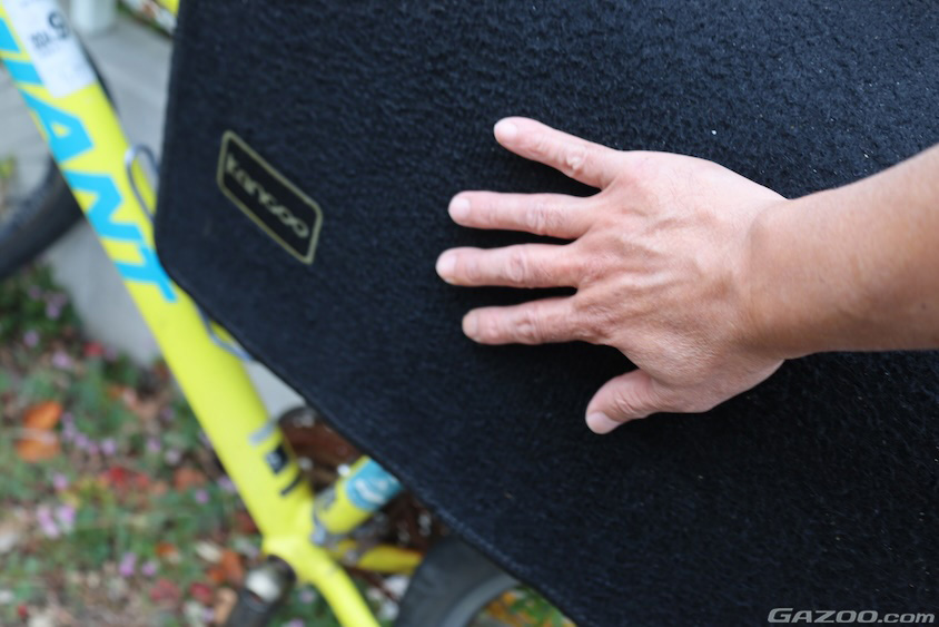 清掃中砂落とし