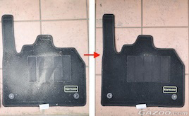 フロアマットのお手入れは叩いて埃を落とすべし!【自分でやってみる車内清掃】