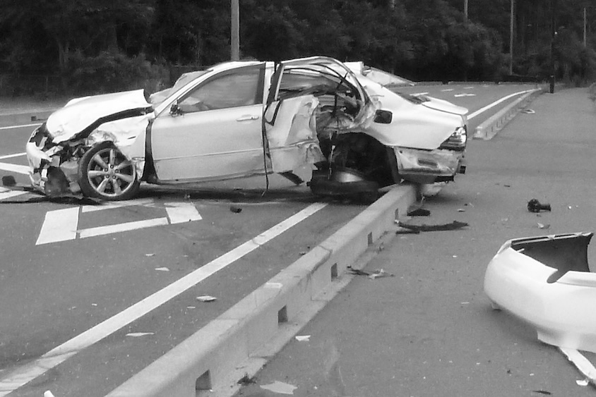 自動車事故イメージ