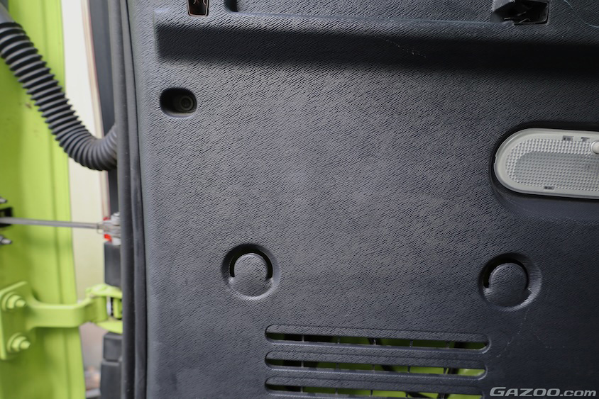 バックドア清掃後