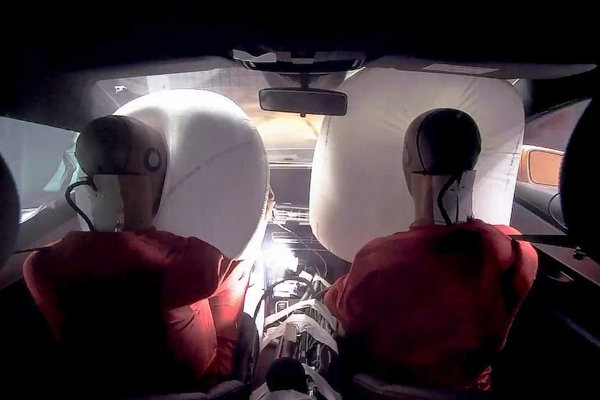 クラッシュの瞬間