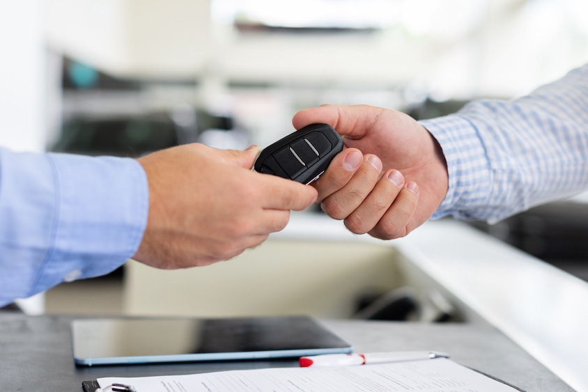 中古車納車イメージ