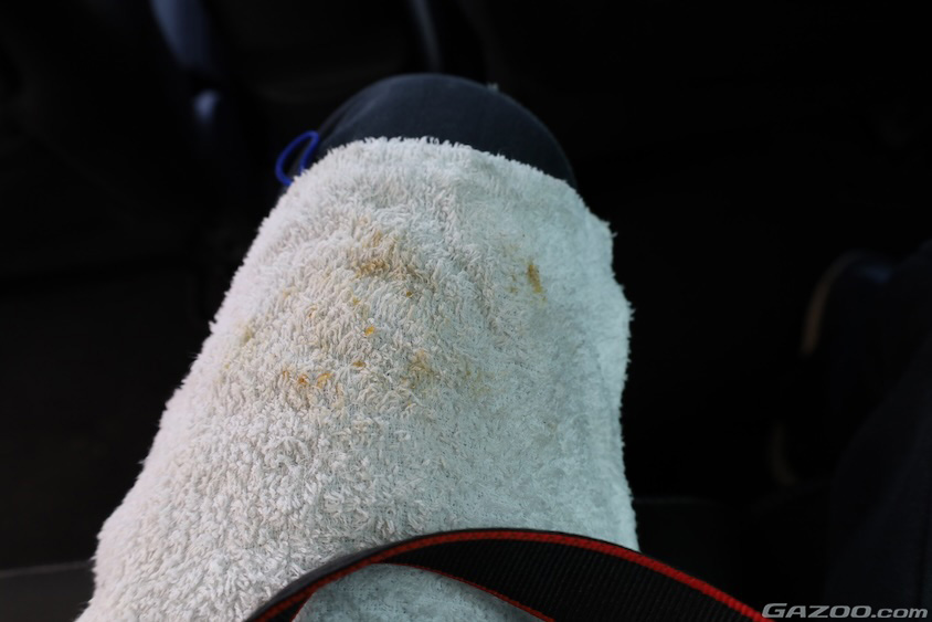 ぬぐったあとの雑巾