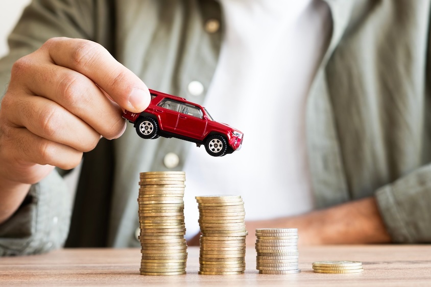 自動車にかかるコストのイメージ
