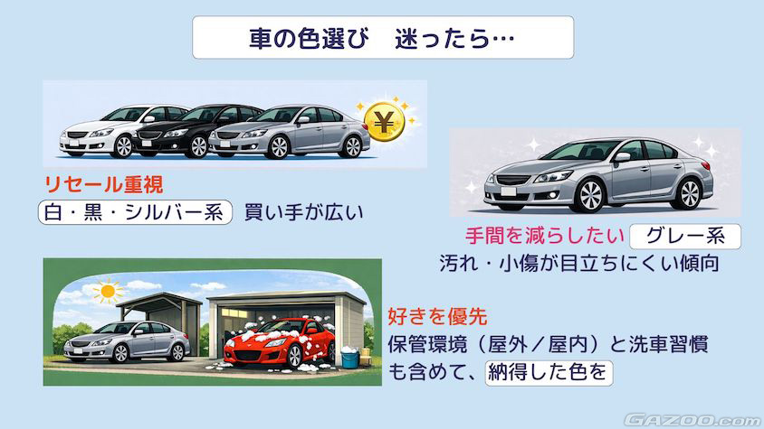 ボディカラー選択イメージ