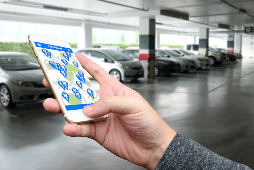 カーシェアリング利用イメージ