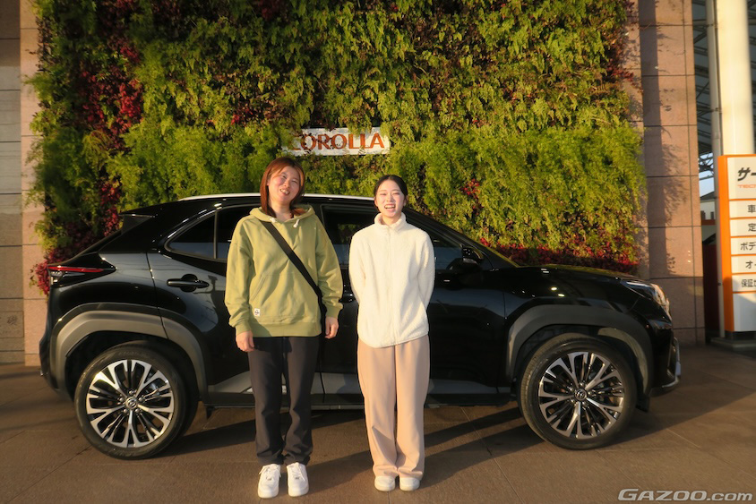 Ｔさん親子とヤリスクロス