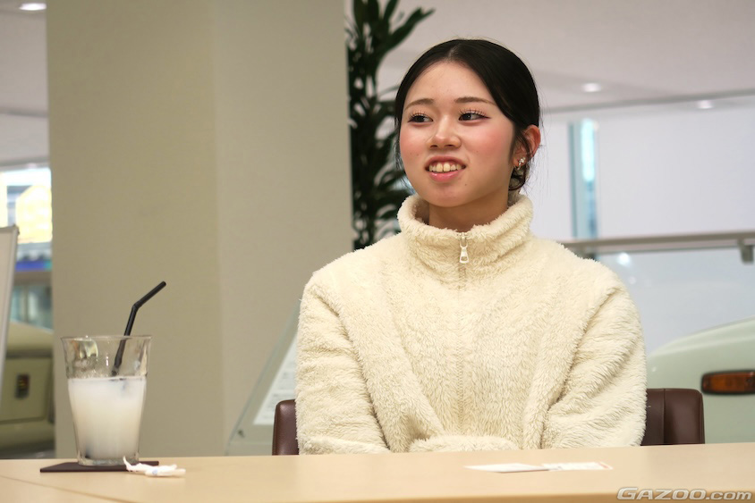 Ｔさん娘さん正面から