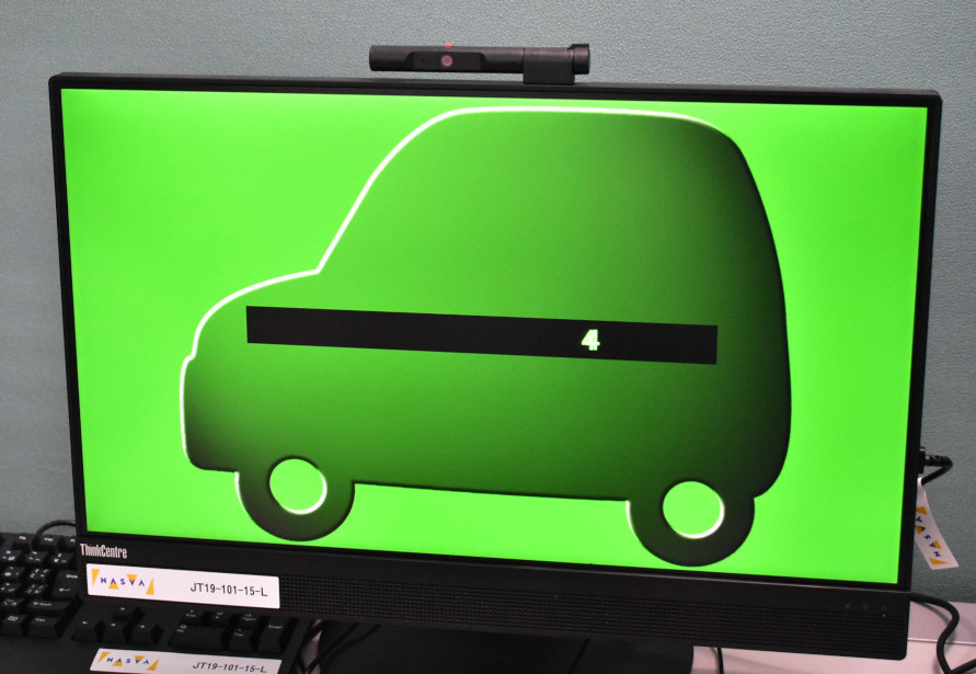 動体視力や眼球運動などの視覚機能測定