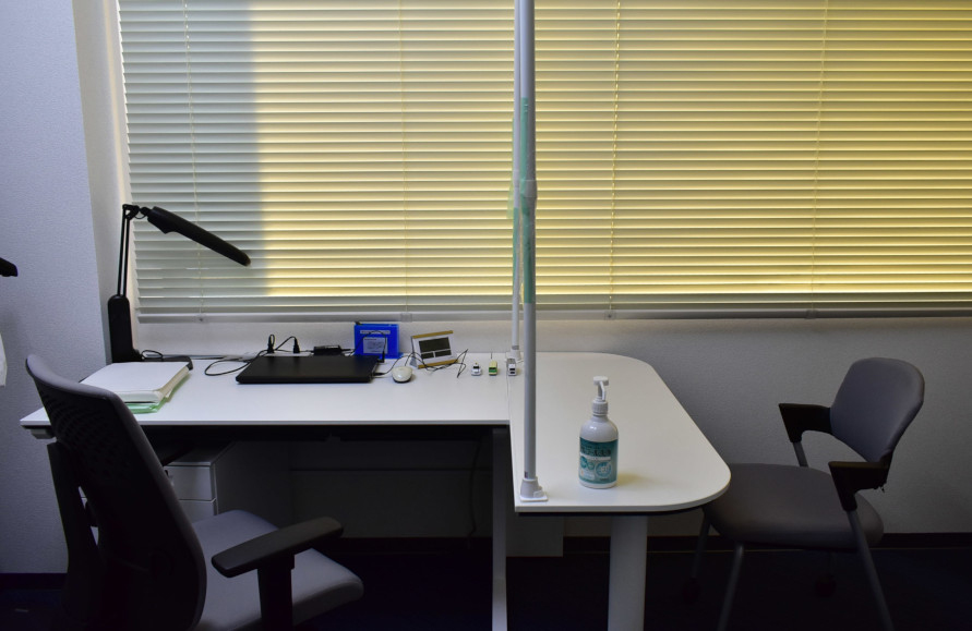 測定結果をもとに個別にアドバイスが行われる