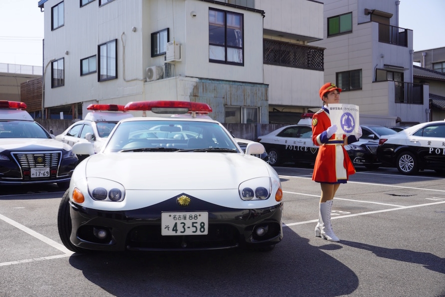 名古屋市内で試験導入されているラウンドアバウトの動画撮影時のGTO