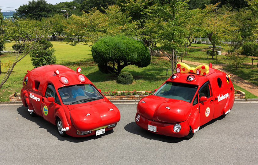 歴史ある会社のシンボル カバヤ食品の カバ車 トヨタ自動車のクルマ情報サイト Gazoo