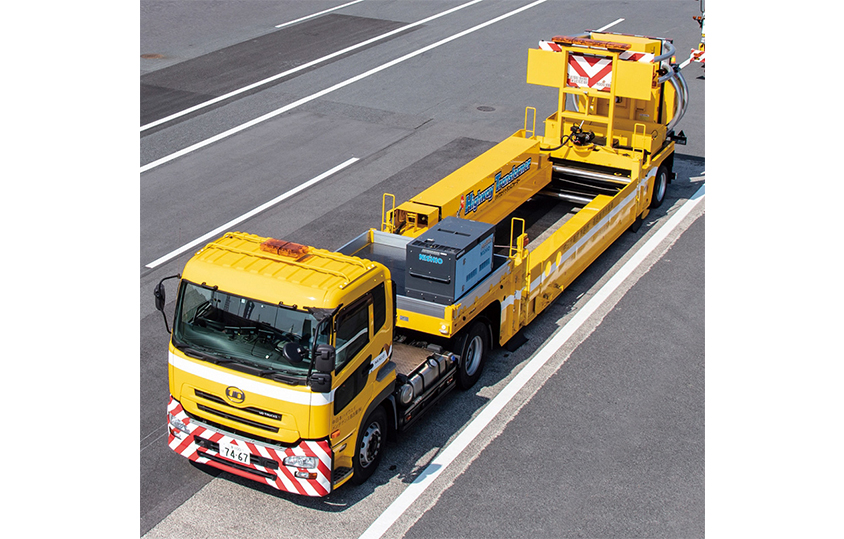 道路運送車両法にかなうサイズに収められたため、申請の必要なく高速道路を走行することができる