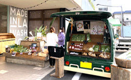 レトロなフォルムにほっこり！　ミドリカーで新鮮野菜を届ける「小林ふぁ〜む」