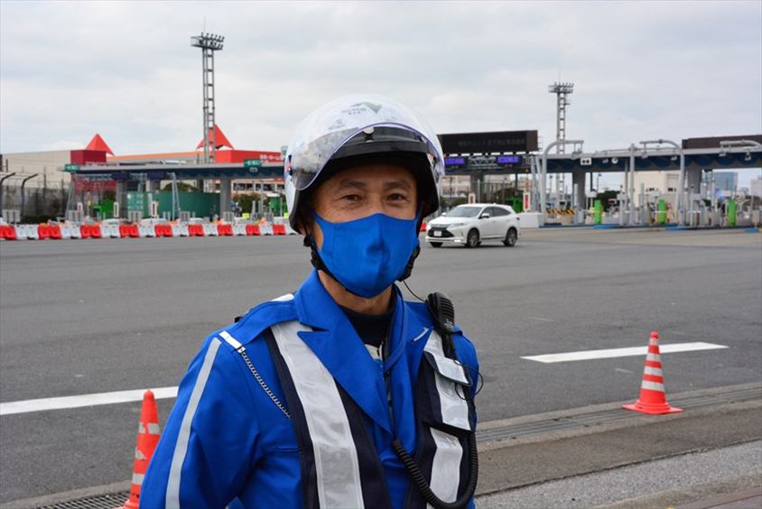 今回、取材に応じてくれたNEXCO東日本車限隊の伊藤隊長