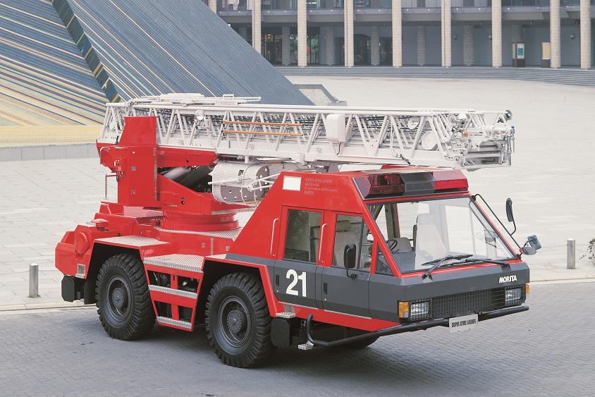 消防車1985 モリタSUPER Gyro Ladder MLEX5-30 - 模型製作用品
