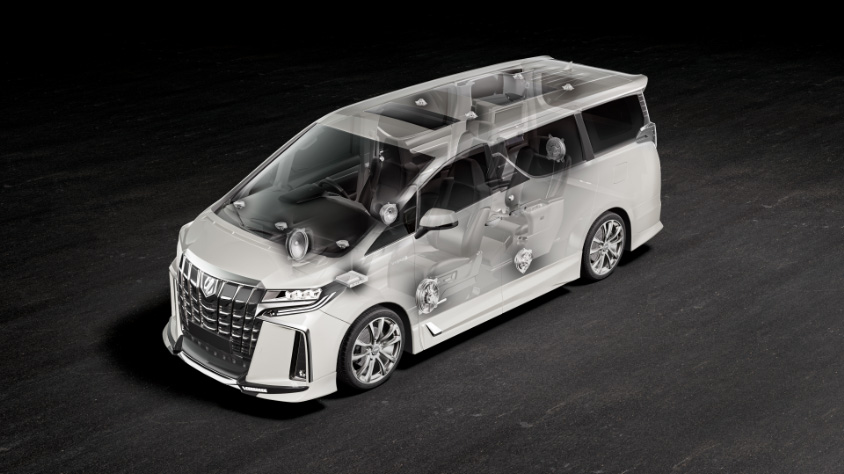 トヨタTOYOTA純正アンプサウンドシステムアルファードジャンク