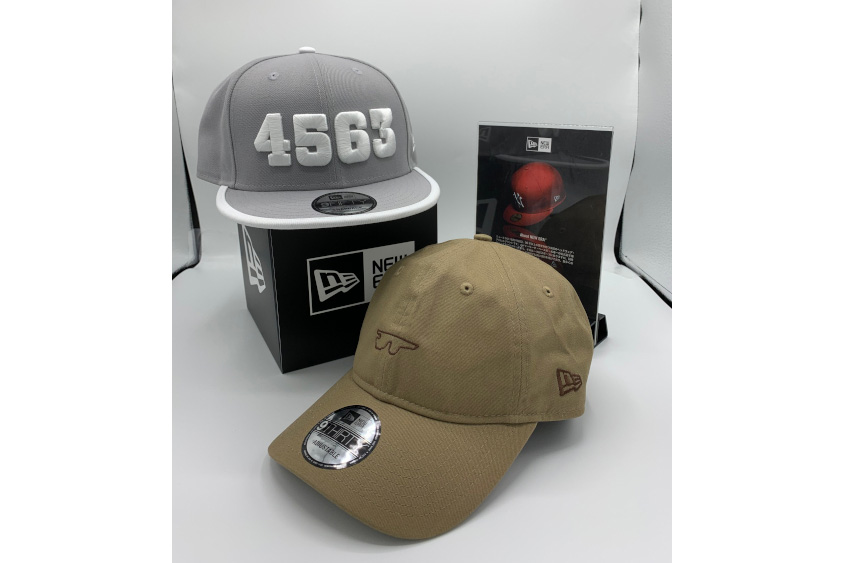 富士スピードウェイのオリジナルグッズ ニューエラ × FSWキャップ