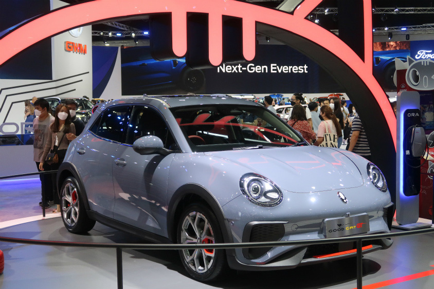 バンコクモーターショー2022　GWMブースの「Good Cat（好猫）」