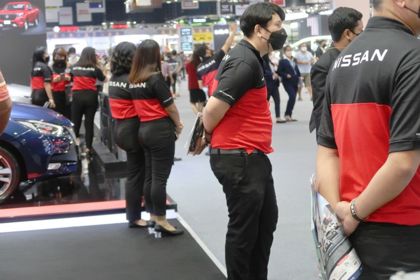 バンコクモーターショー2022　日産ブース