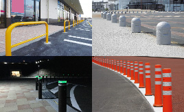 形はいくつある？ 使いわけは？　意外と知らない「車止め」の種類と役割