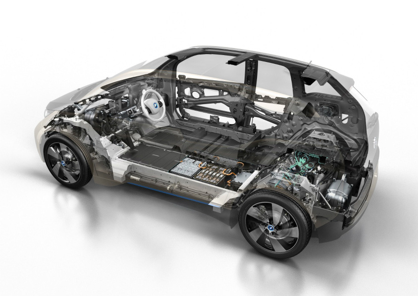 BMW「i3」のレンジエクステンダーモデル（写真：BMW）