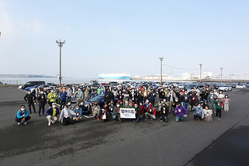 出張撮影会 午前の部の集合写真