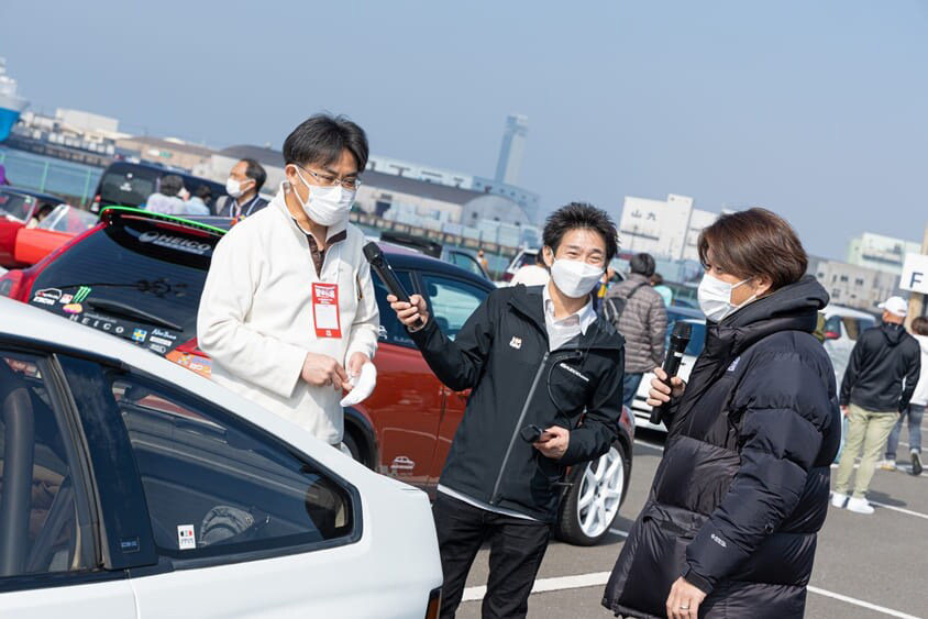出張撮影会の山田弘樹さんとの練り歩き