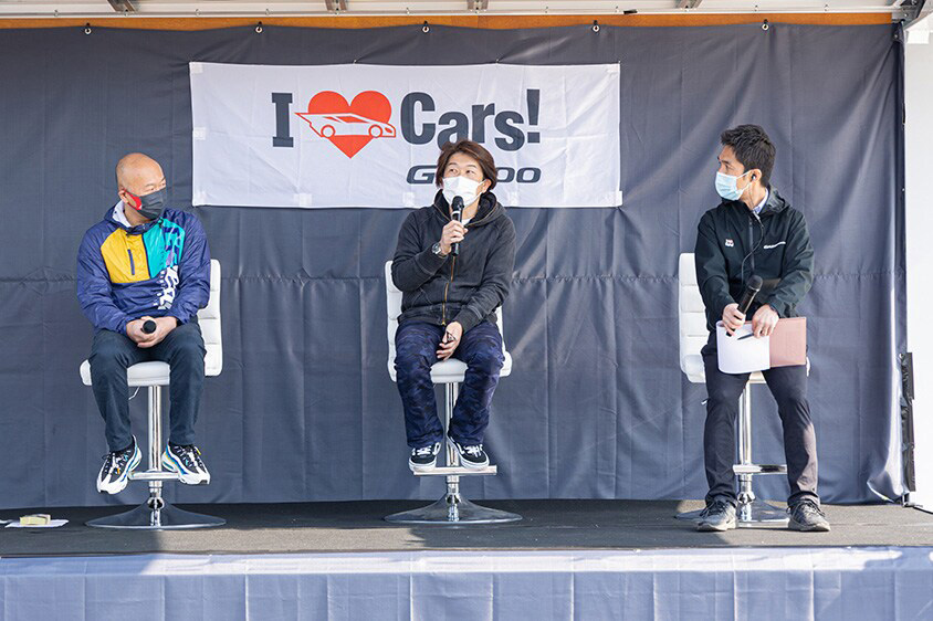 出張撮影会のトークショー