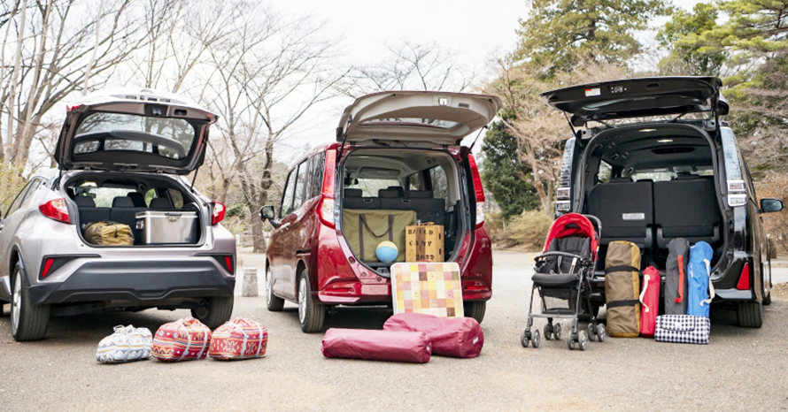 子育て世代必見 クルマ選びで知っておきたい車種別の積載量を検証してみた トヨタ自動車のクルマ情報サイト Gazoo