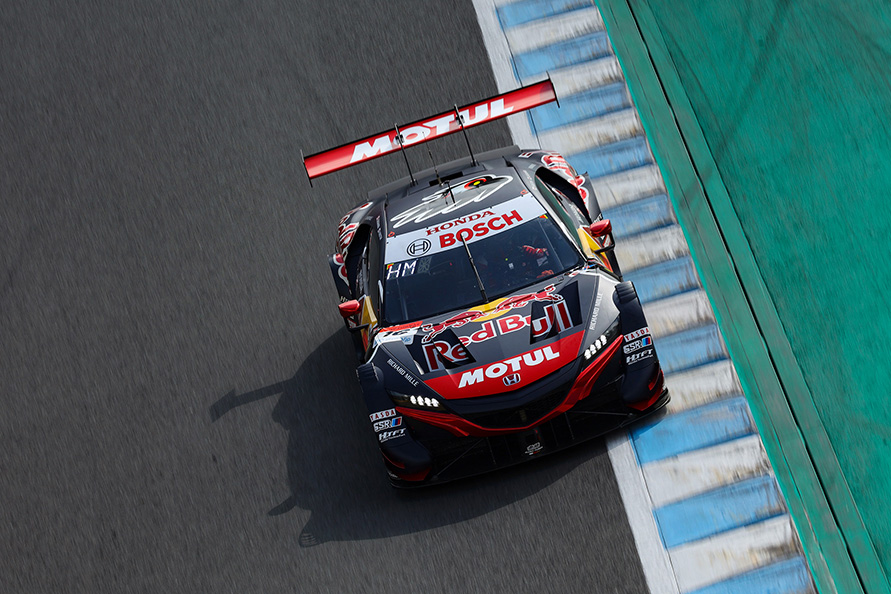 （4位Red Bull MOTUL MUGEN NSX-GT）