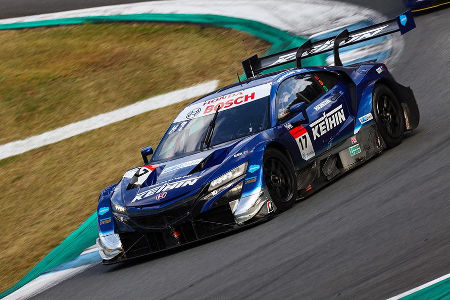 （5位　KEIHIN NSX-GT）