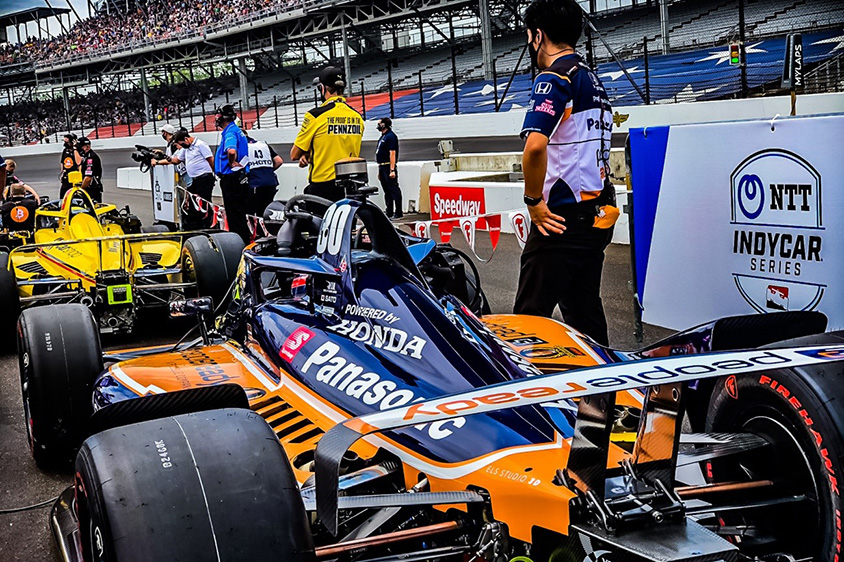 INDY500にて
