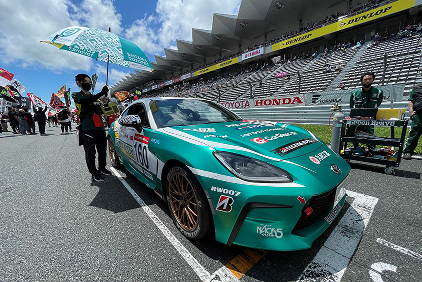 吉田 広樹選手の160号車